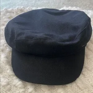 Dior Navy Cap with Gold Logo Dior Homme Navy Blue Cotton Canvas Cap 55 cm main image 3